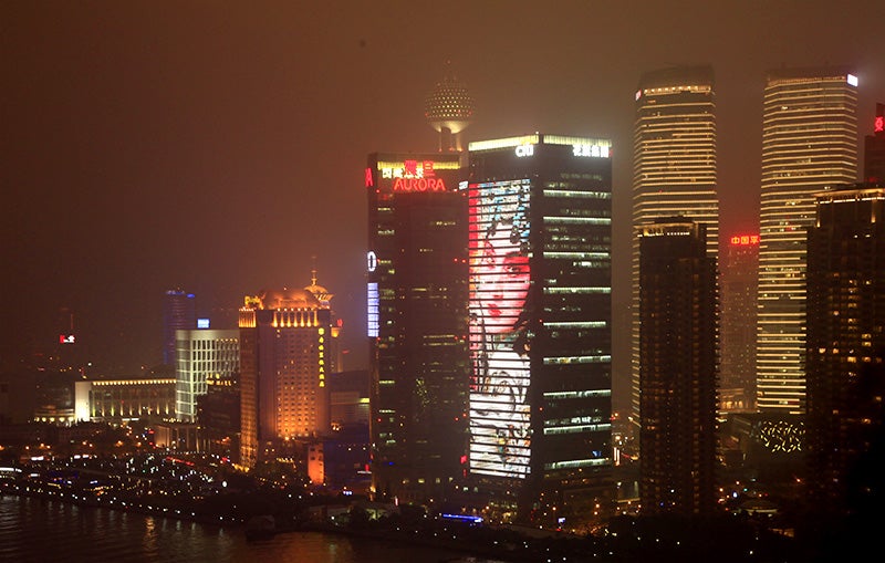 Shanghai skyline