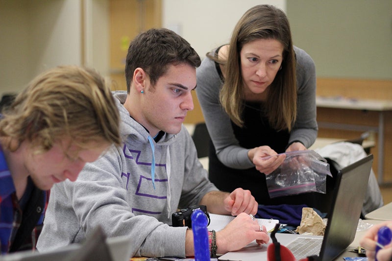 Associate Professor Kiersten Muenchinger. Photo by Jack Liu.