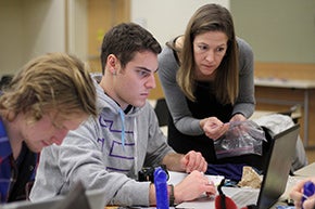 Associate Professor Kiersten Muenchinger. Photo by Jack Liu.