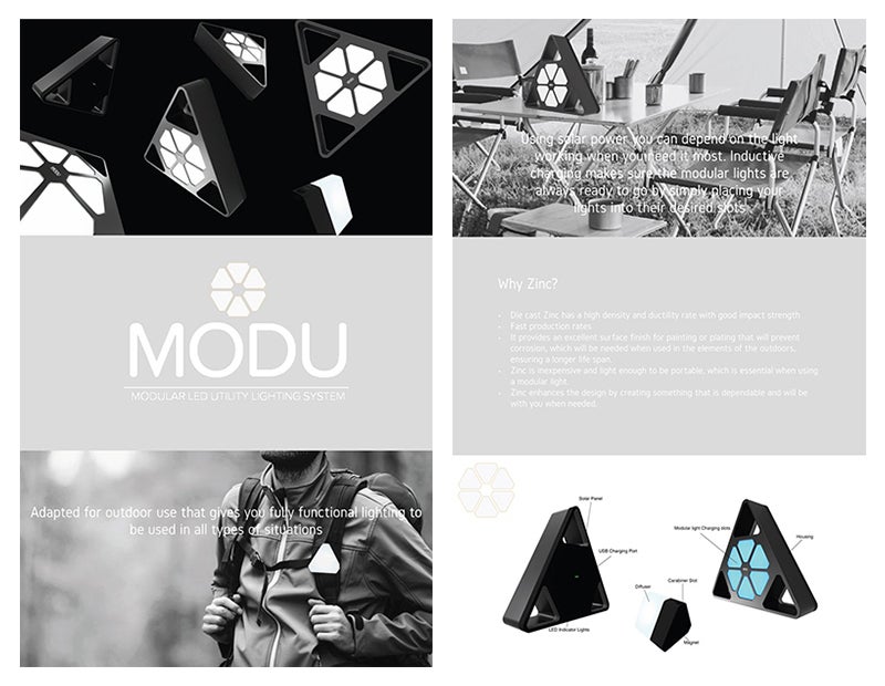 “MODU,” a modular LED lighting system