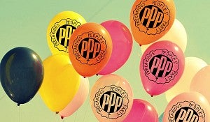 photo of colorful balloons in the sky