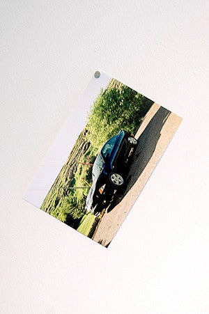photograph of car at angle