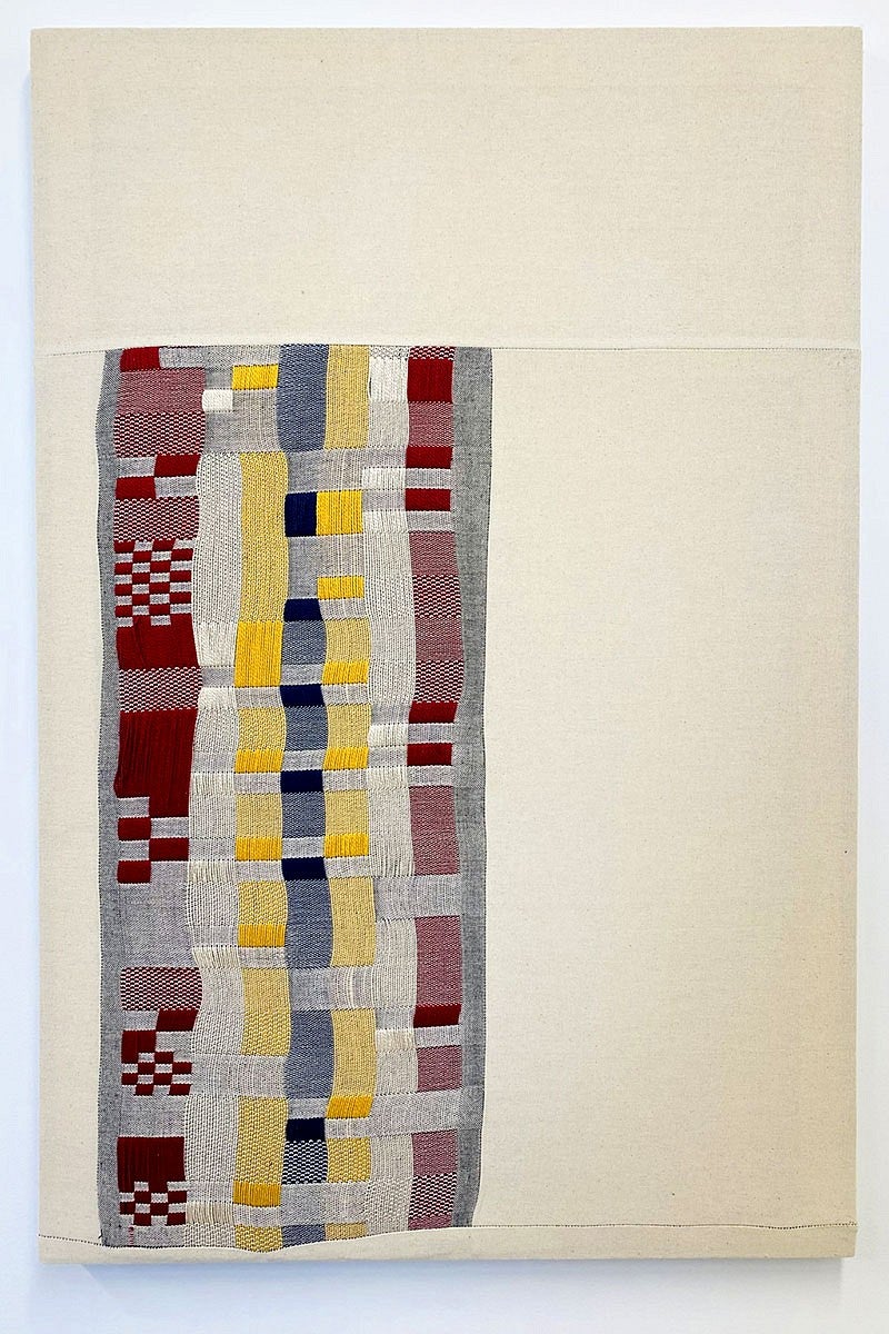 “Bionumeric Organisms 2.0.” weaving by Jovencio de la Paz