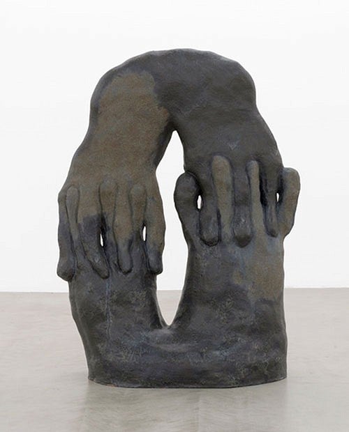 Interlocking Arch sculpture by Julia Haft-Candell