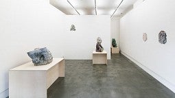 Sculptures from Stacy Jo Scott's exhibition.