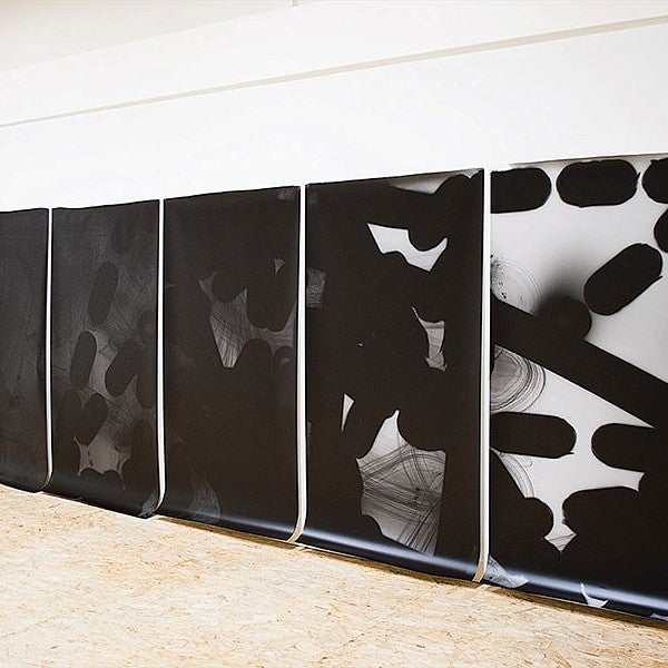MBAP #24, from Machine Based Artistic Production (MBAP), 2014, Five Gelatin Silver Prints, each 85 x 42.5 in.