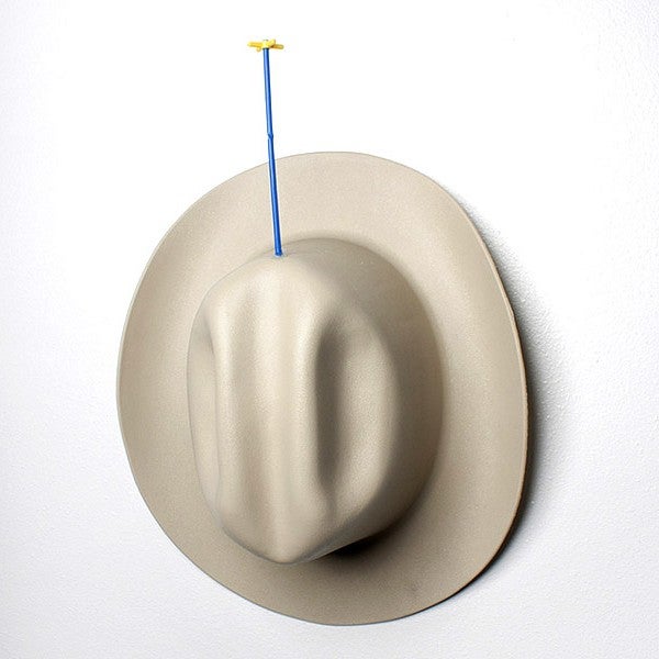 Untitled CHAFF, plastic hat
