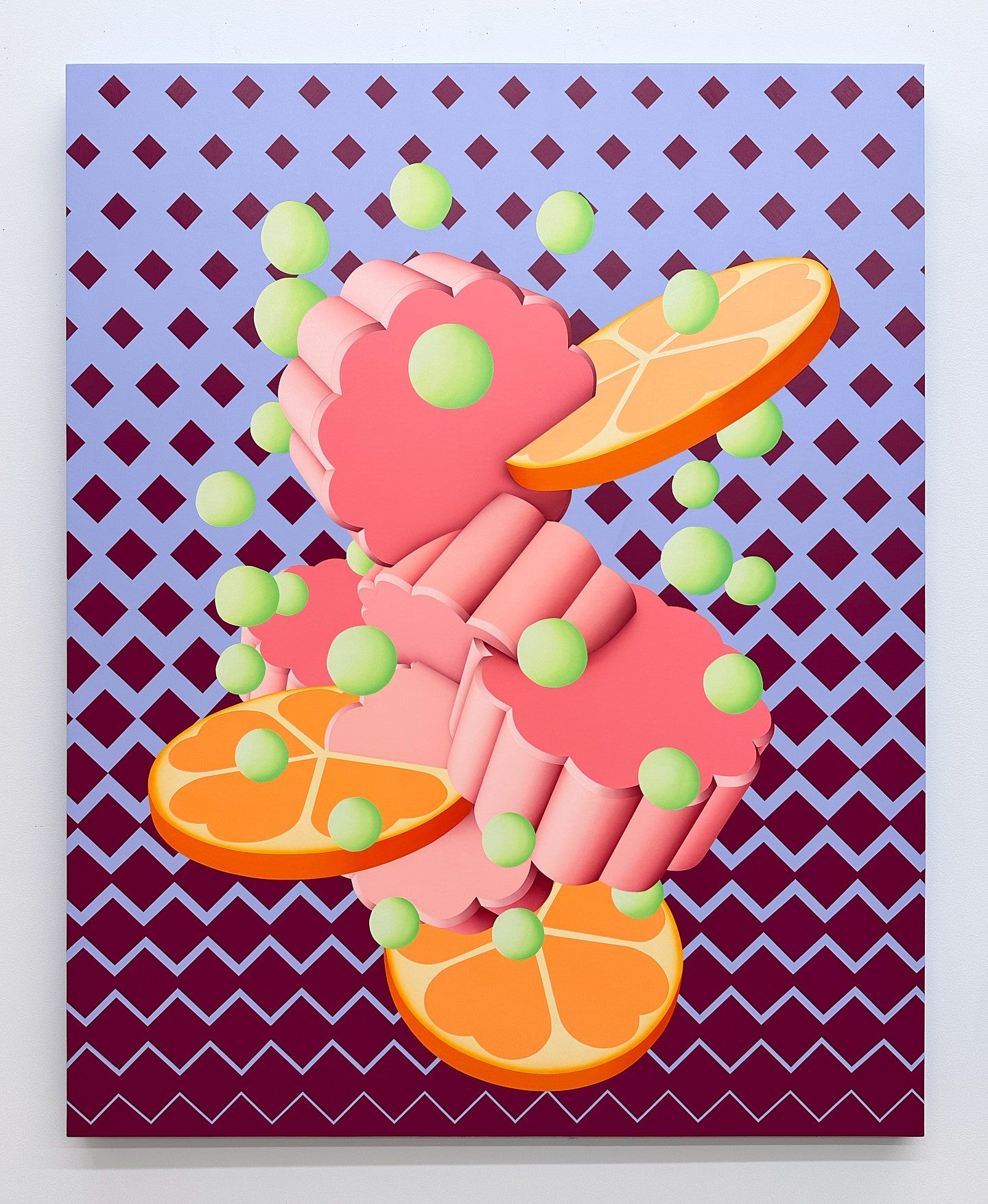 Charlene Liu's painting, Confection.