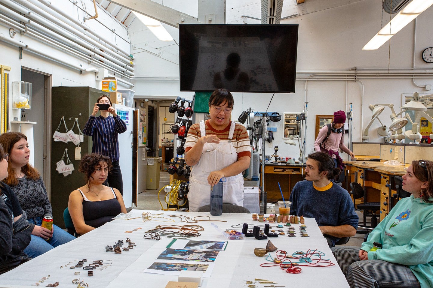 Photograph of the group. 