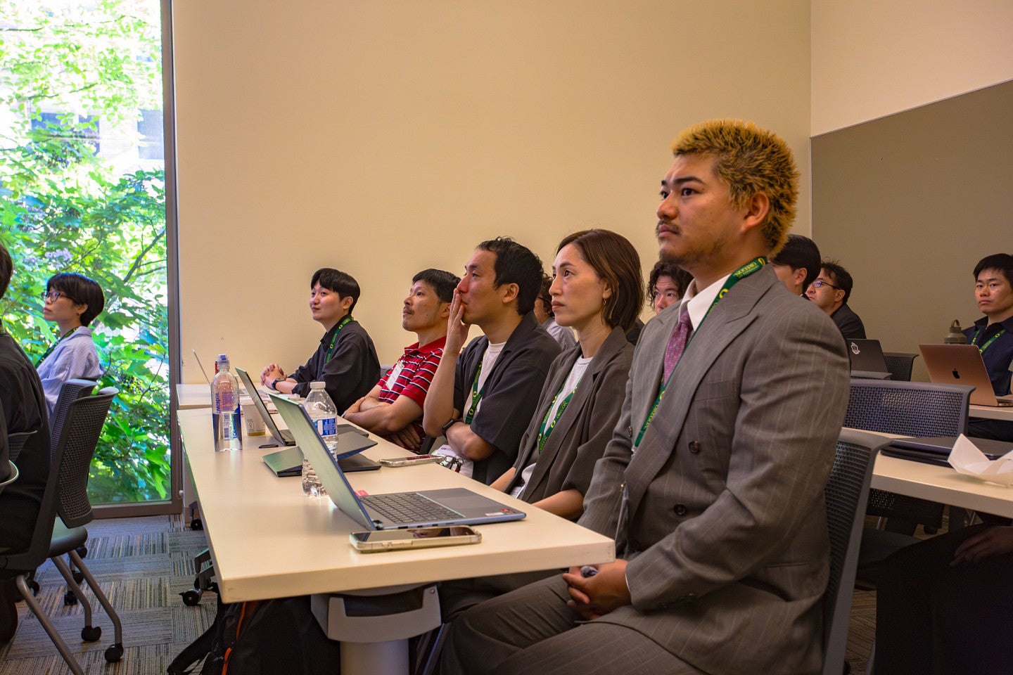 KEER participants listen to Professor Muenchinger as she talks about the conference. 