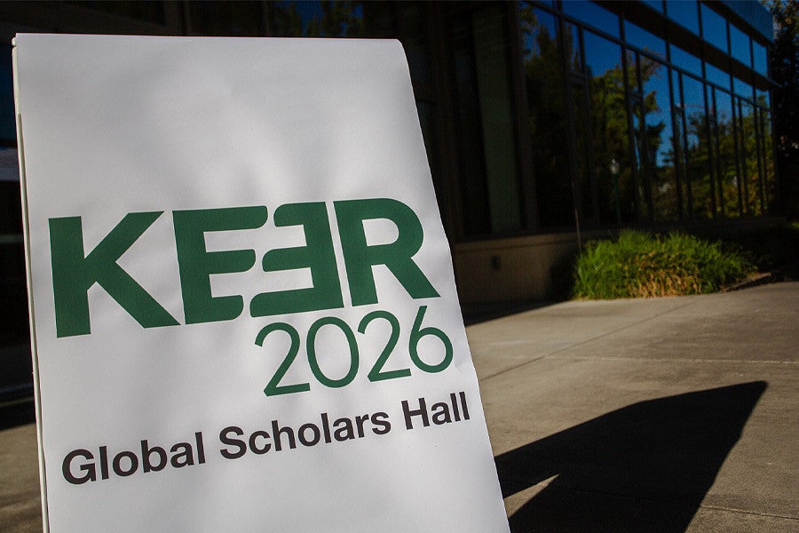 News header for the KEER conference, click to read the story.