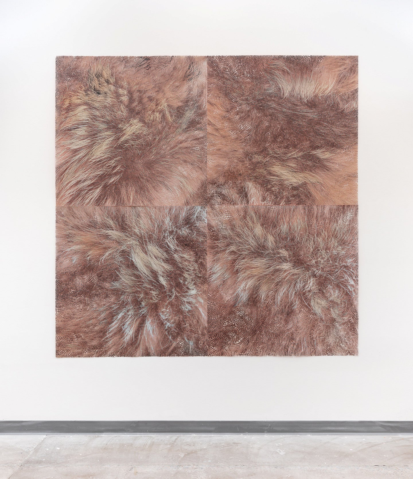 Photograph of the piece, Forcefield. 
