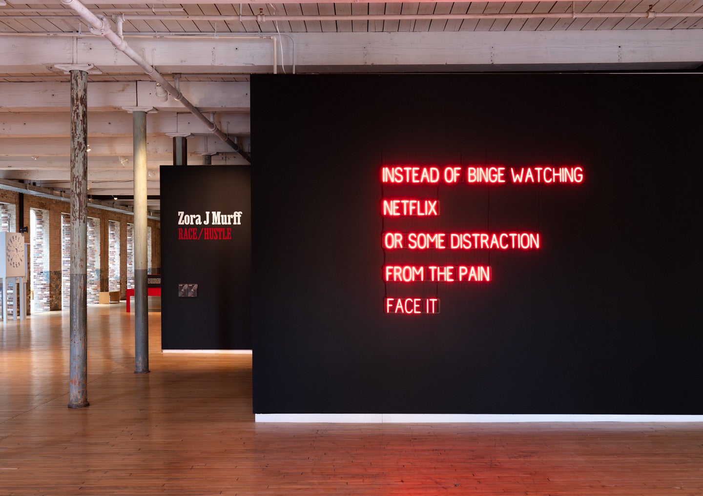 Photograph of the project "Writings on the wall".
