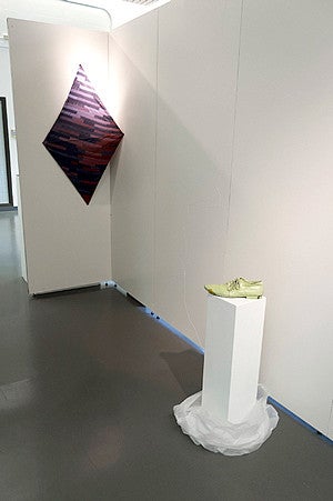 artwork on display