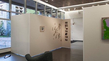 artwork on display
