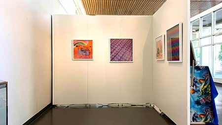 artwork at Continuous Lattice exhibition