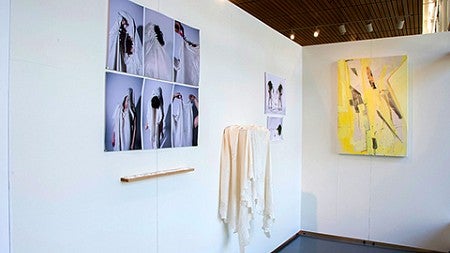 artwork at Continuous Lattice exhibition
