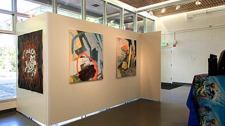 artwork at Continuous Lattice exhibition