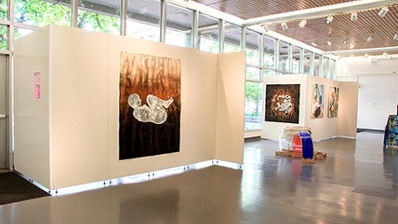 artwork at Continuous Lattice exhibition