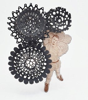 Photo of one of Helios's pieces. 