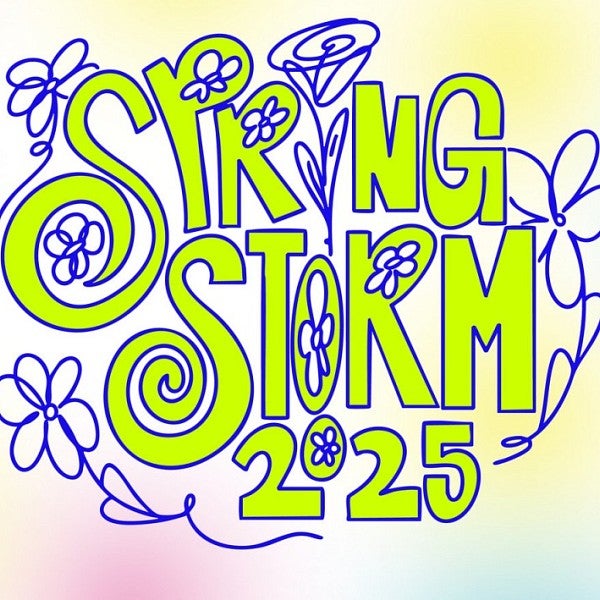 Spring Storm designed graphic for 2025. 
