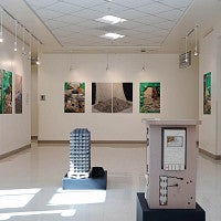 installation view of gallery