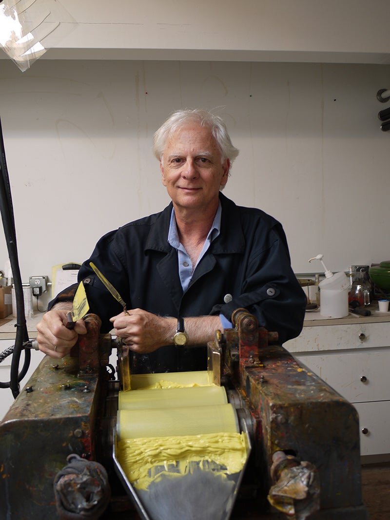 Robert Gamblin, founder of Gamblin Artist Colors and Gamblin Conservation Colors.